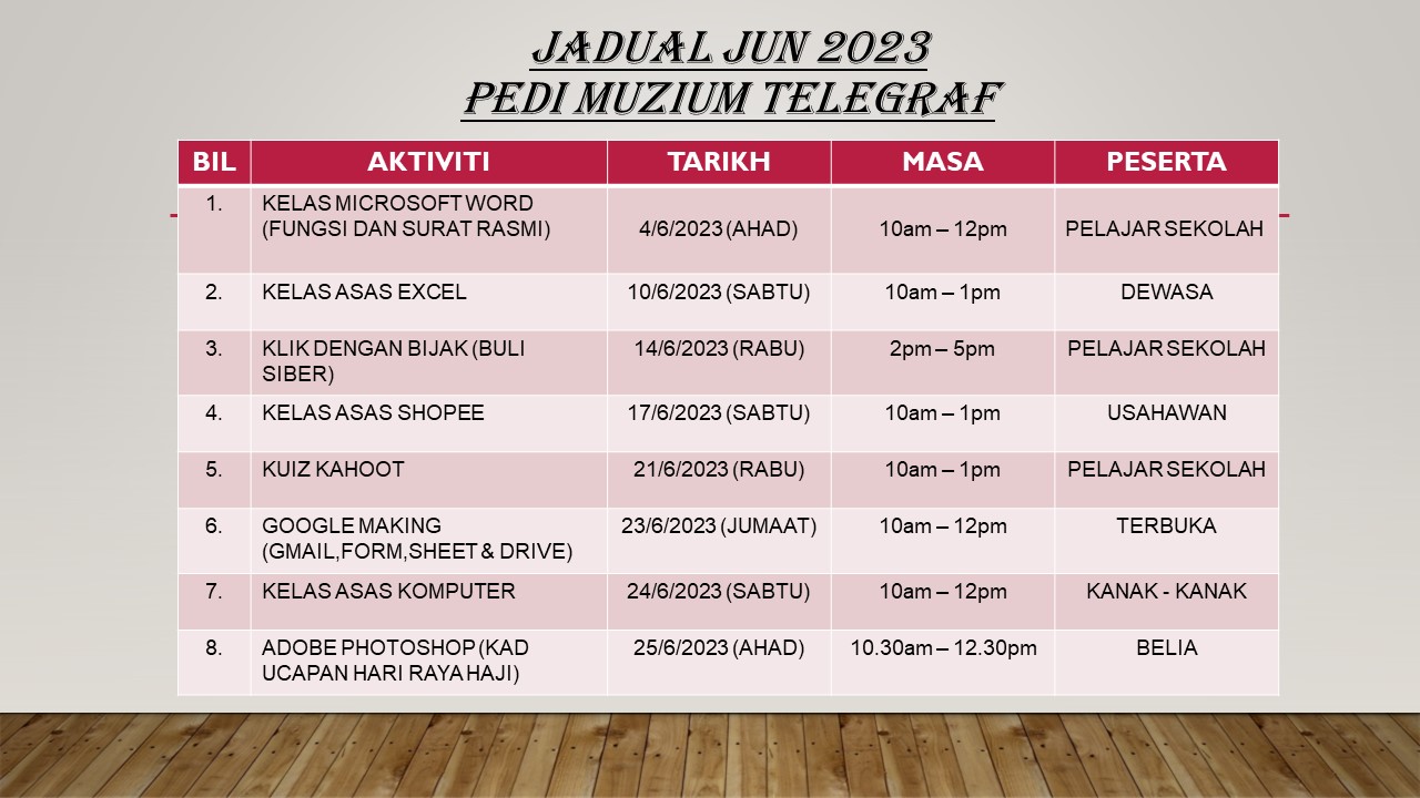 Jadual-jun-2023